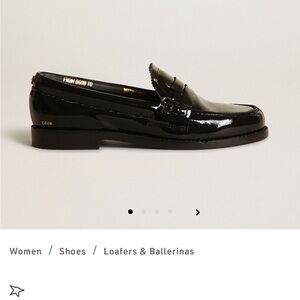 Sale!!! Golden Goose Jerry loafer in black patent leather